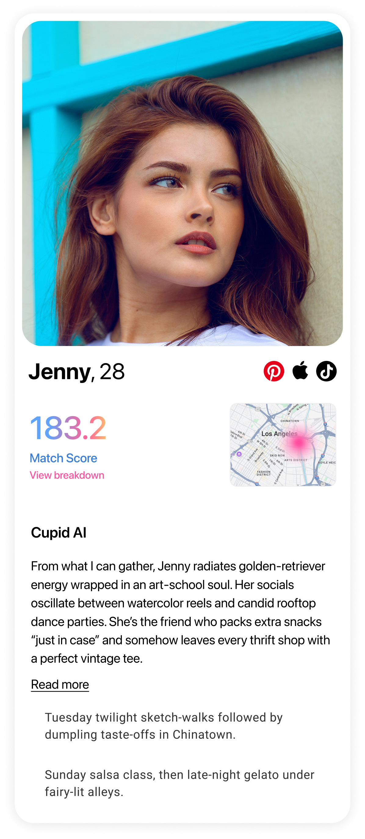 Jenny profile preview